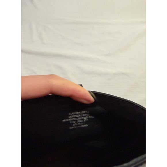 Tory Burch Black Ankle Boots with Gold Logo - Picture 13 of 14